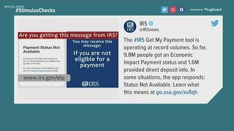 How to track your stimulus check payment