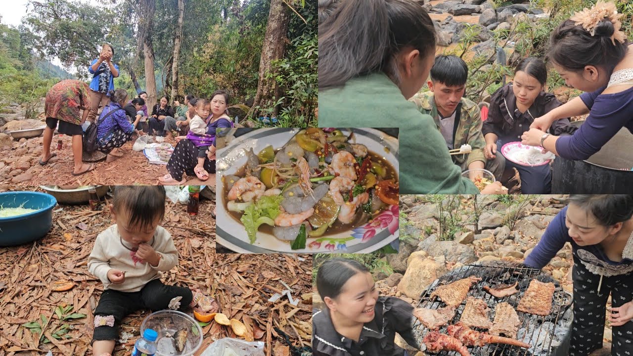 Tuav qaub peb noj nram hav dej Ntev² peb mam tau noj li no ib zaug Hnub no peb lom zem kawg li