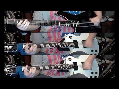 [guitar/bass-cover]-disturbed---stricken