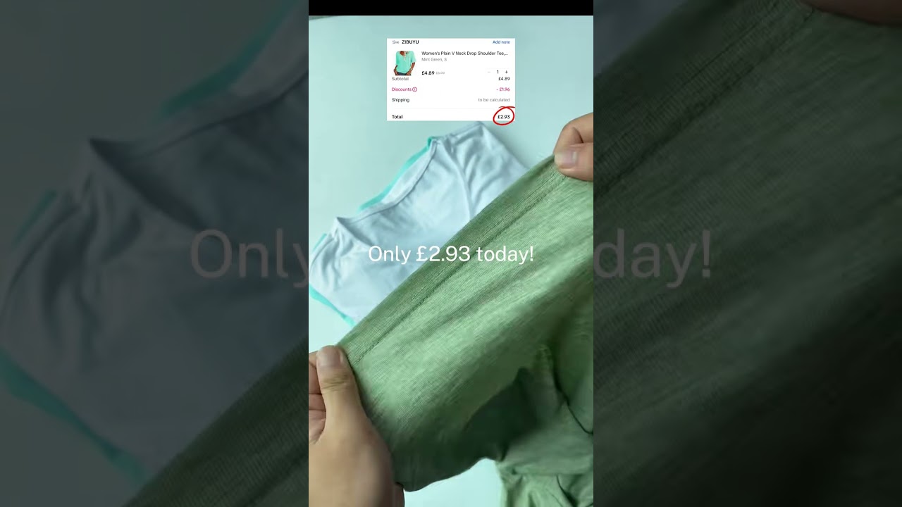 Women's Fashion Deals: Affordable V-Neck T-Shirts