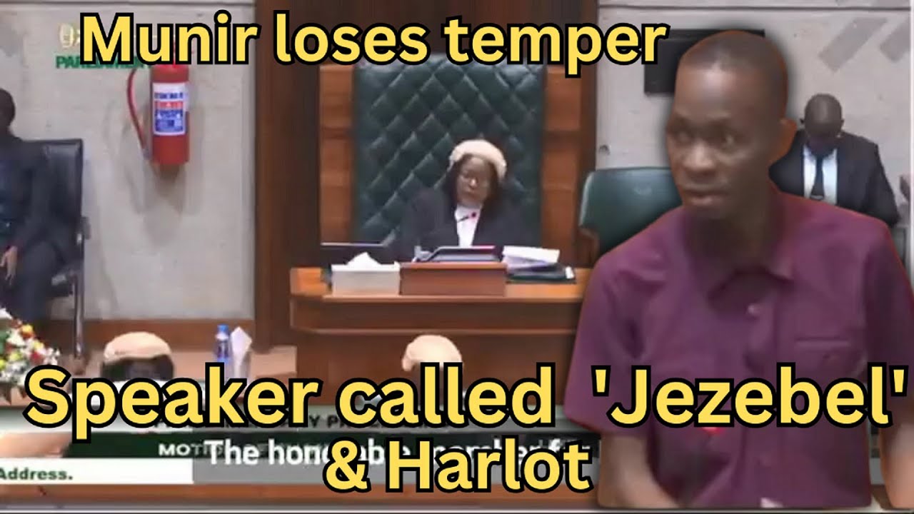 Munir Zulu Calls Speaker's House a Places of Harlot: Will He Be Expelled from Parliament?