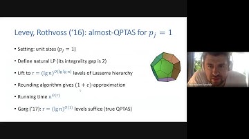[15.07.2020] Jakub Tarnawski - Hierarchy-Based Algorithms for Minimizing Makespan under ...
