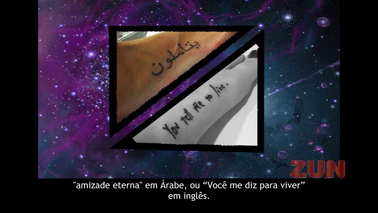 FOTOS DE TATUAGENS NO Pé FRASES