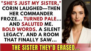 Full My Sister Mocked Me In Front Of Everyone — Then Her Commander Saluted Me Update