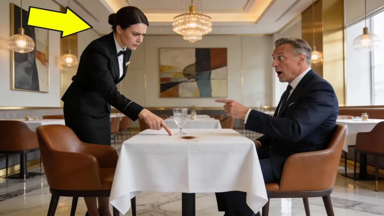 Milliardär ahnt nicht, dass ein kleines Detail ihn Millionen kostet – Kellnerin erkennt es!