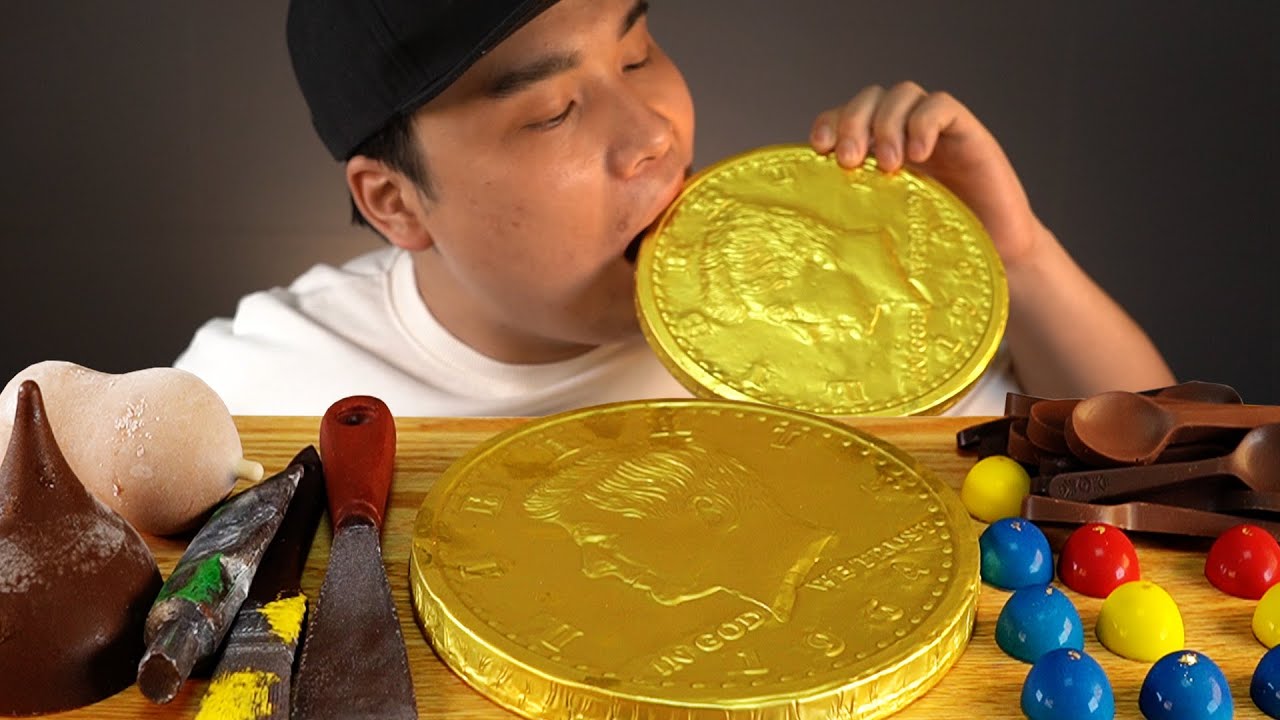 집에있는 여러가지 초콜릿 먹방~!! 리얼사운드 ASMR social eating Mukbang(Eating Show)