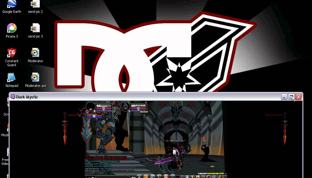 AQW: How to attack the Shadows Of Nulgath