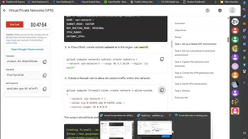 Virtual Private Networks VPN qwiklabs solution | #googlecloud #qwiklabs #qwiklabsarcade2023