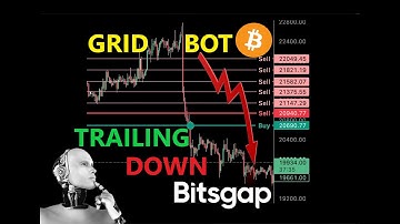 NEW Bitsgap TRAILING DOWN Feature - Ultimate BUY the DIP Crypto Trading Grid Bot Strategy