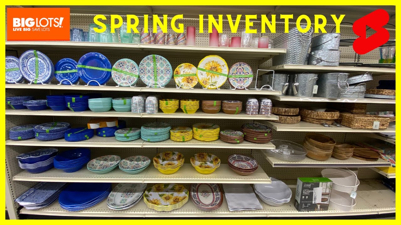BIG LOTS SPRING TABLEWARE 2023 YouTube