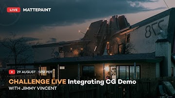 MattePaint Demo - Integrating CG