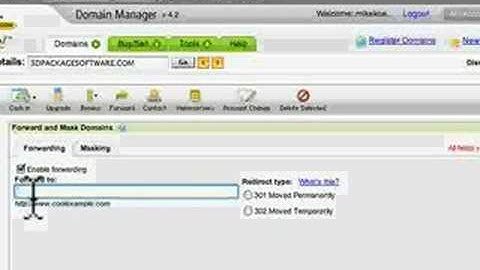 How to Set Up a Affiliate Link Redirect with GoDaddy