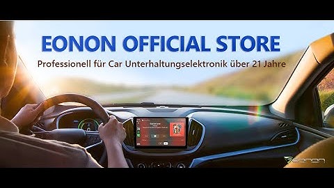 Eonon Q series carplay stereo with different themes