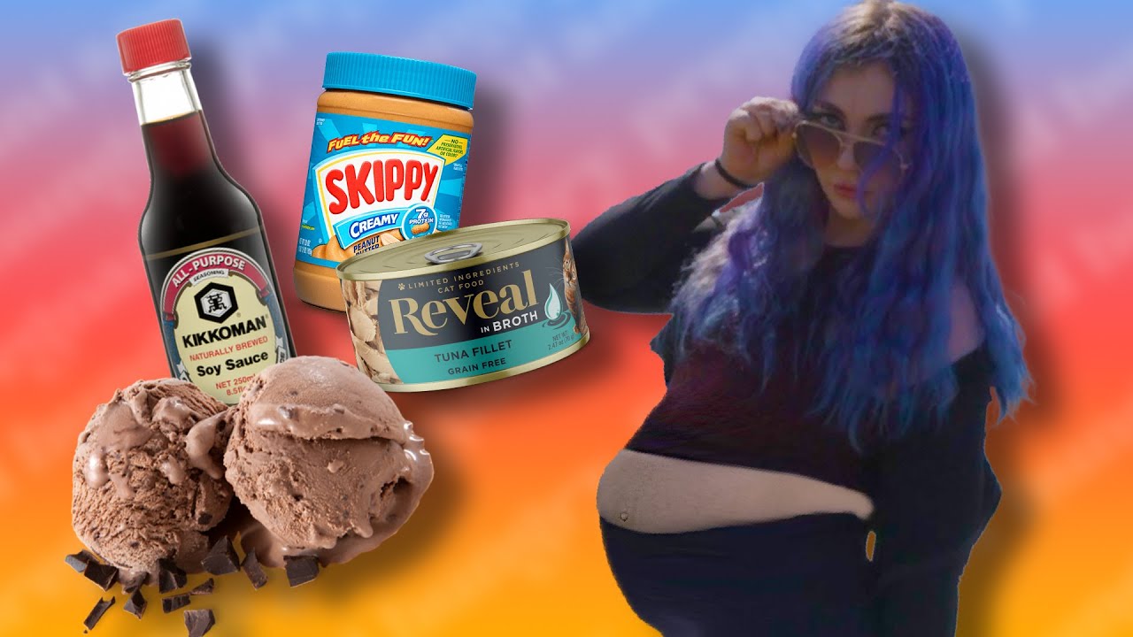 I ATE TikToks weirdest PREGNANCY CRAVINGS