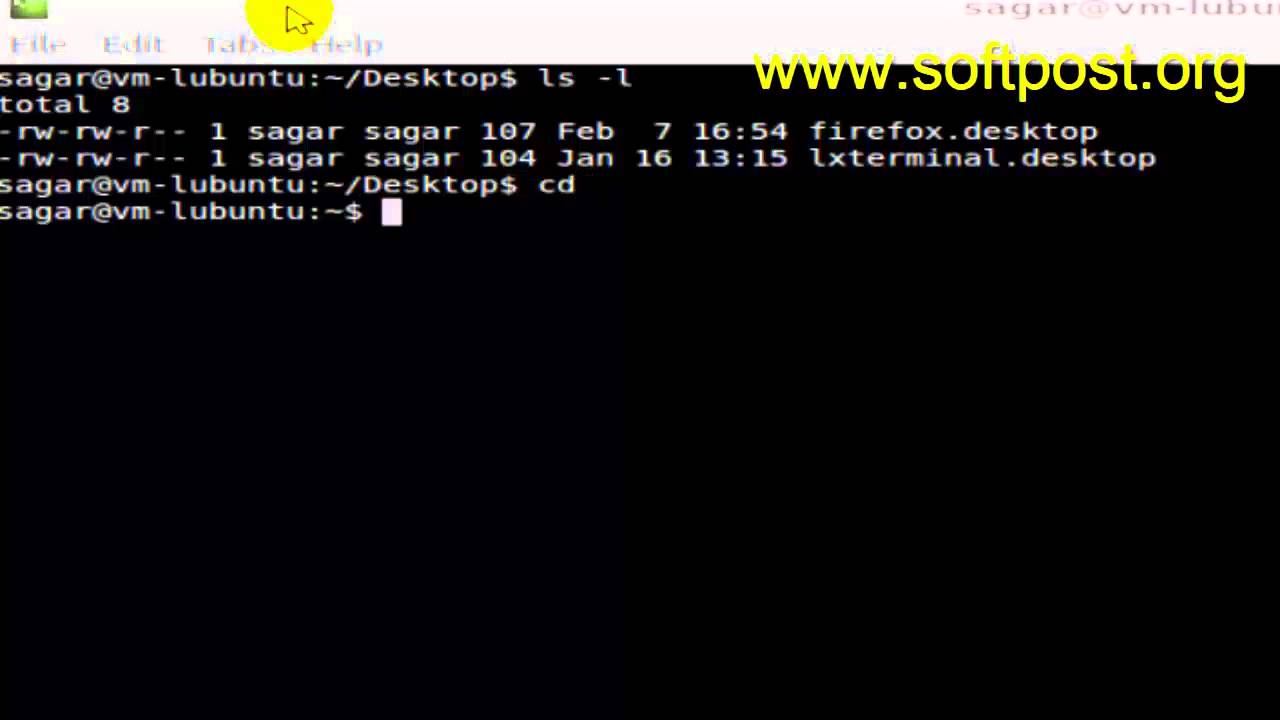Column Names In Output Of Ls Command In Centos YouTube