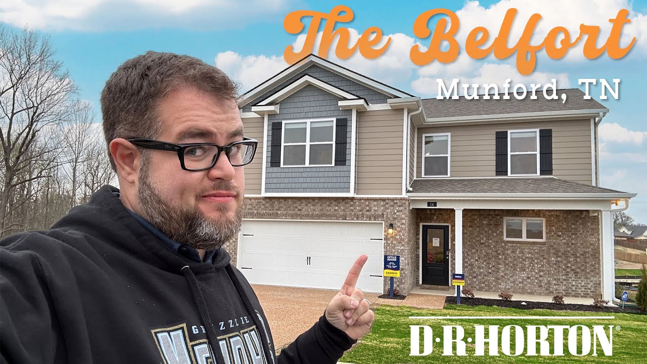 350,000 DR Horton New Home Tour in Munford Tennessee YouTube
