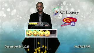 Cash 5 Drawing For 12/28/2025