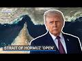 Strait of Hormuz 'open' but US blockade of Iran 'in full force' | RTÉ News