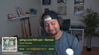 Steve Hackett- Hoping Love Will Last REACTION AND REVIEW