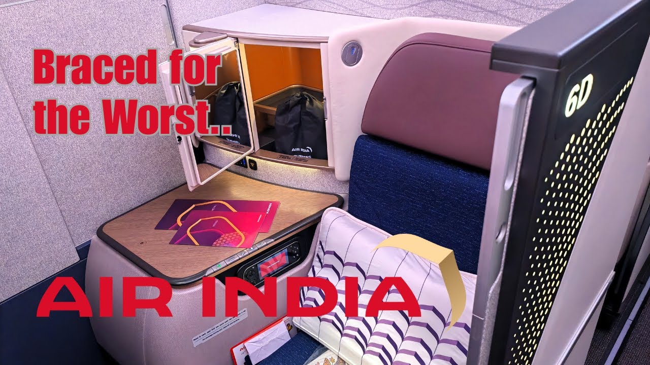 What Is Air India Business Class REALLY Like? | A350 to London Highlights