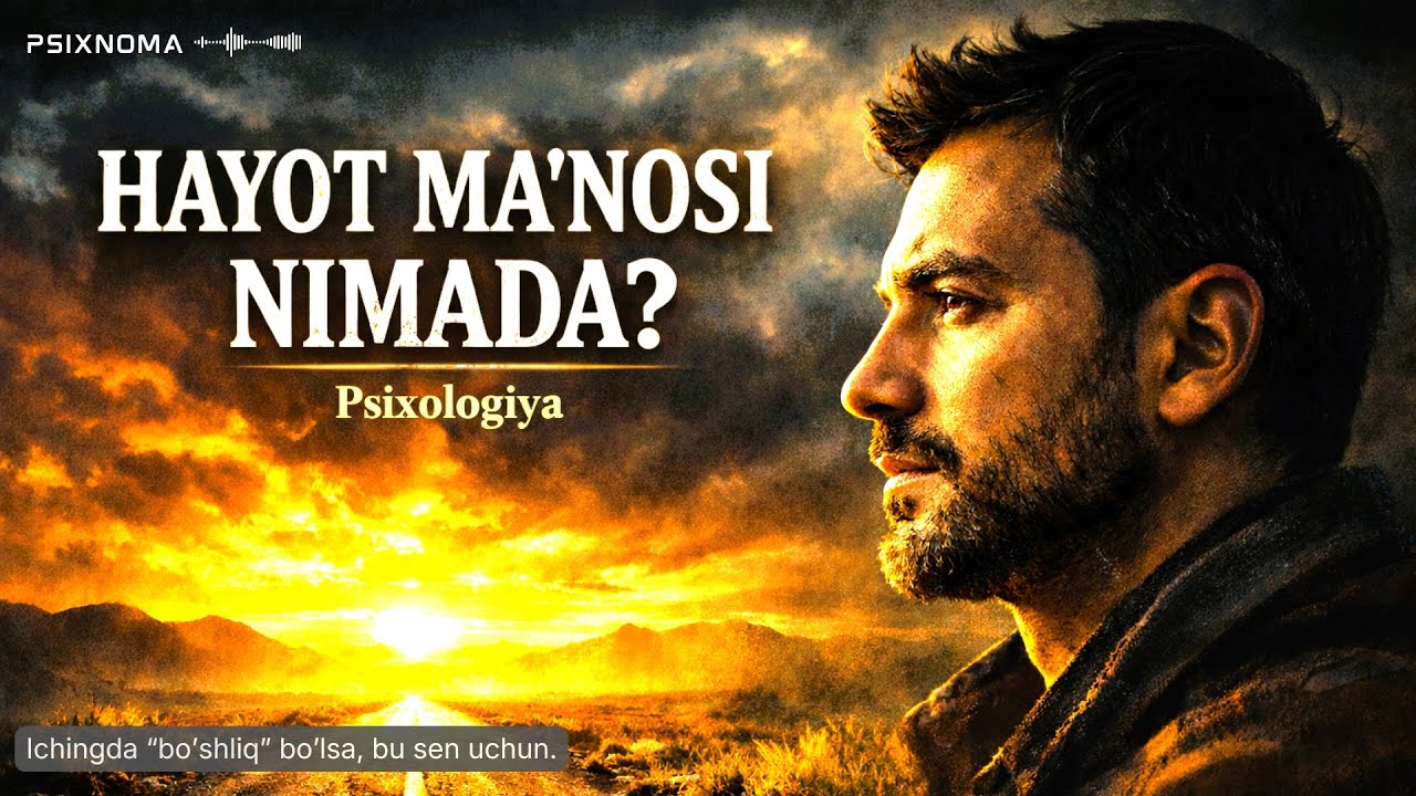 Zamonaviy Inson: Tinch. Qulay. Lekin Baxt Ham, Quvonch Ham Yo‘q. Hayoti Ma’nosiz.