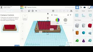 Camera Controls on TinkerCAD