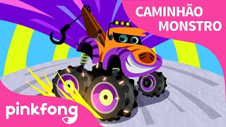 Equipe dos Caminhões Monstros | Canções de Caminhão Monstro | Pinkfong Canções para crianças