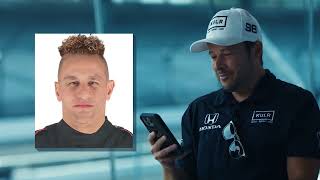 GUESS THE INDYCAR DRIVER 😂 | FACESWAP FT. GROSJEAN, HERTA, DEFRANCESCO, KIRKWOOD & MARCO ANDRETTI by Andretti Global 4,489 views 1 year ago 3 minutes, 56 seconds