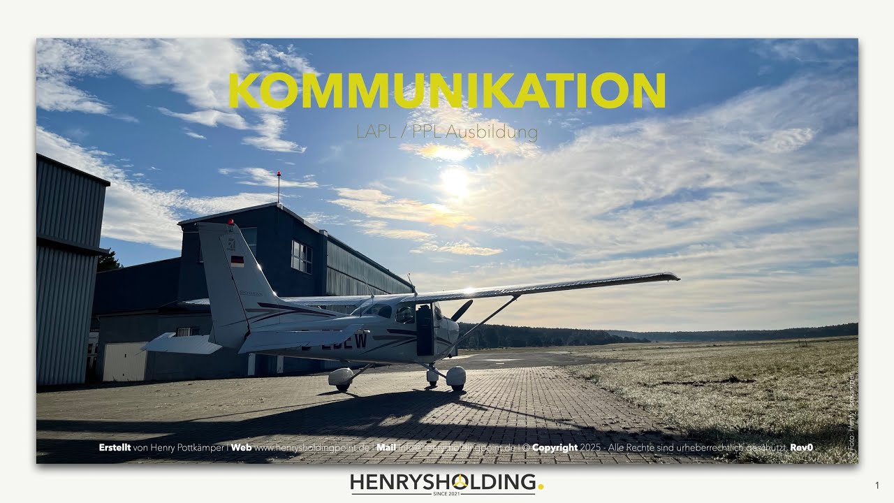 Kommunikation: Relevante Wetterbegriffe (VFR) [3/5]