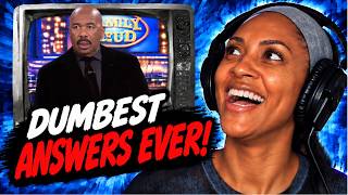 I HAD TO RAGE QUIT OVER THESE DUMB FAMILY FUED ANSWERS! (Part 2)