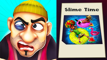 New Update Scary Robber Home Clash - Slime Time | New Levels (Android,iOS)