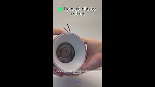 Luxury Lighting WITHOUT a Plaster Ceiling! VLS 0293 Surface Downlight Review 💡🏠