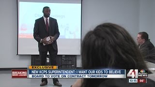 KCPS Superintendent Mark Bedell on his life, passion for students, education