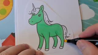 Full 🦄✨ MAGICAL UNICORN COLORING! 🌈🎨 | Cute Unicorn Coloring Pages for Kids! Guide