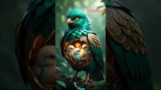 "Allah ki Hifazat | Surah Al-Falaq with Fantasy Birds 🕊️✨"