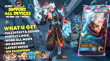 NEW! Script Skin X Borg Metro Zero No Password + Logo - Full Effect & Sound - Latest Patch