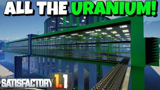 I Used ALL the Uranium in Satisfactory to Produce 50.4 Uranium Fuel Rods/min