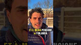 Età Media Pensione 2025 Italia Vs Finlandia