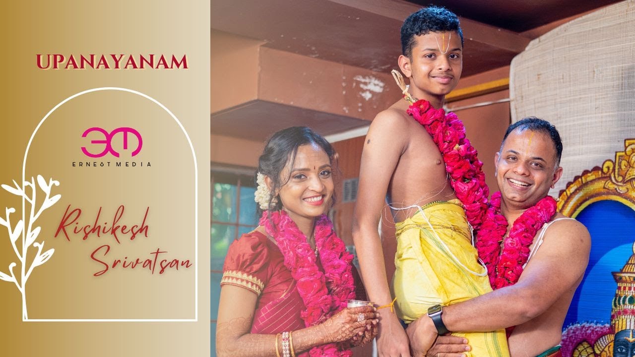 UPANAYANAM CANDID VIDEO | SACRED THREAD CEREMONY|ERNESTMEDIA ...