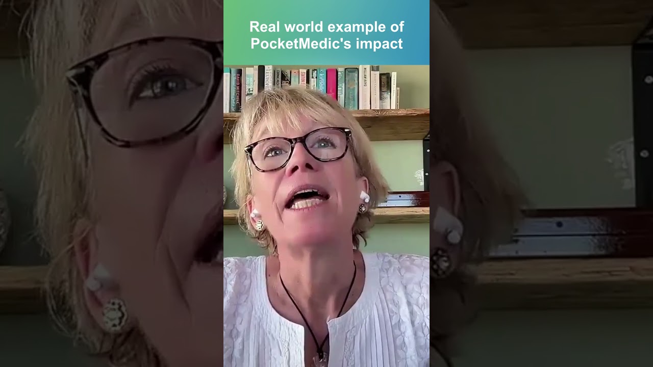 Real world example of PocketMedic's impact #idw #podcast #education #PocketMedic