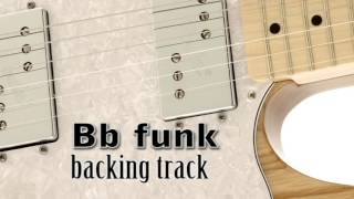 Funk Backing Track in B flat (100 bpm)