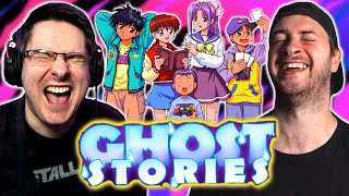 OUR FIRST TIME WATCHING THE GHOST STORIES DUB! | Anime Reaction!
