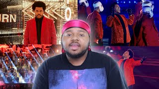 The Weeknd X Super Bowl Lv 55th 2021 Pepsi Halftime Performance  Reaction 