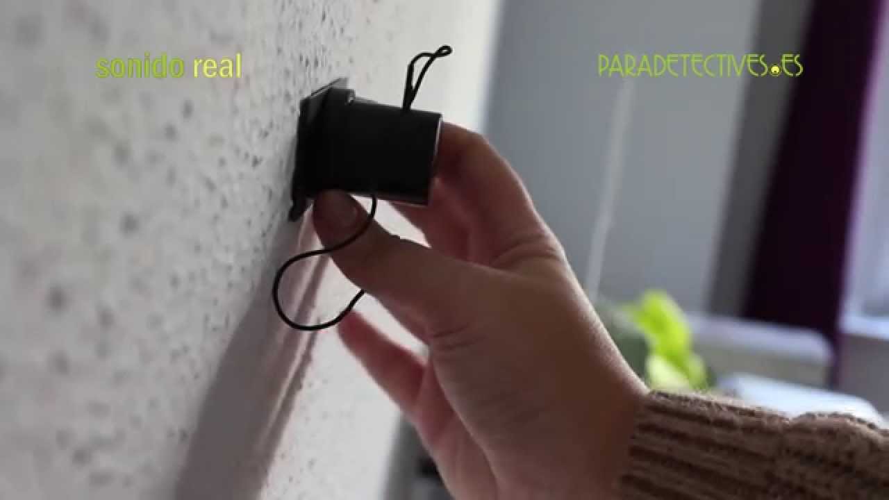 microfono espia de pared