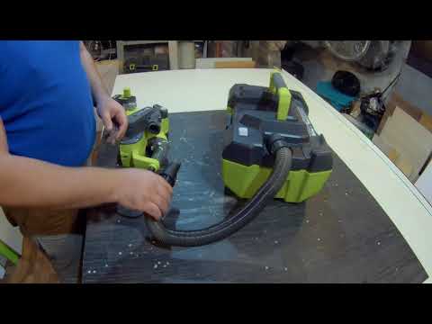 Обзор аккумуляторного пылесоса Ryobi R18PV-0 / P3240