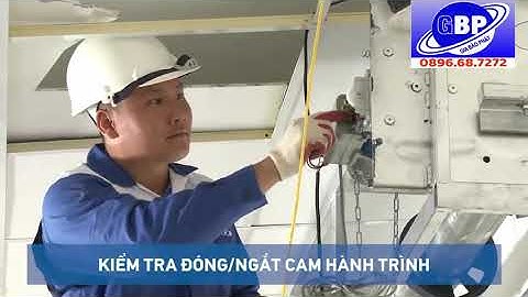 Hướng dẫn quy trình lắp đặt cửa cuốn tấm liền Austdoor có gắn motor [Gia Bảo Phát ]