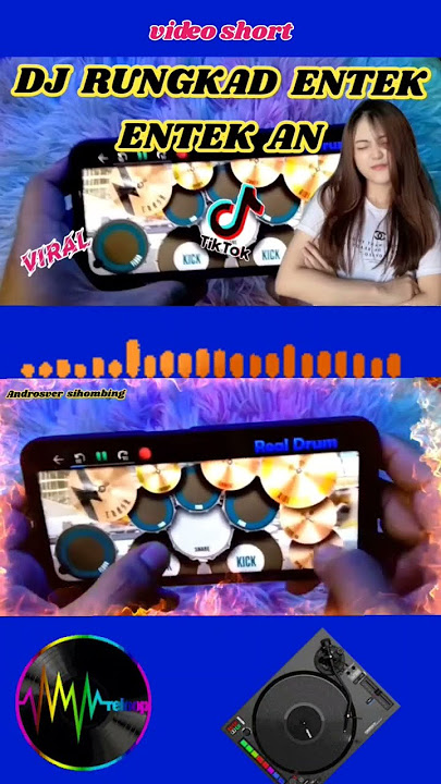 DJ RUNGKAD ENTEK ENTEK AN |REAL DRUM COVER@AndrosverSihombing #djrungkadentekentekan #rungkad #fyp