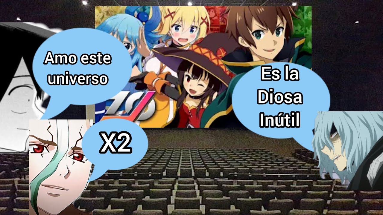 Boku no hero academia viendo universos capitulo 7/konosuba/@lilZer0-Rap