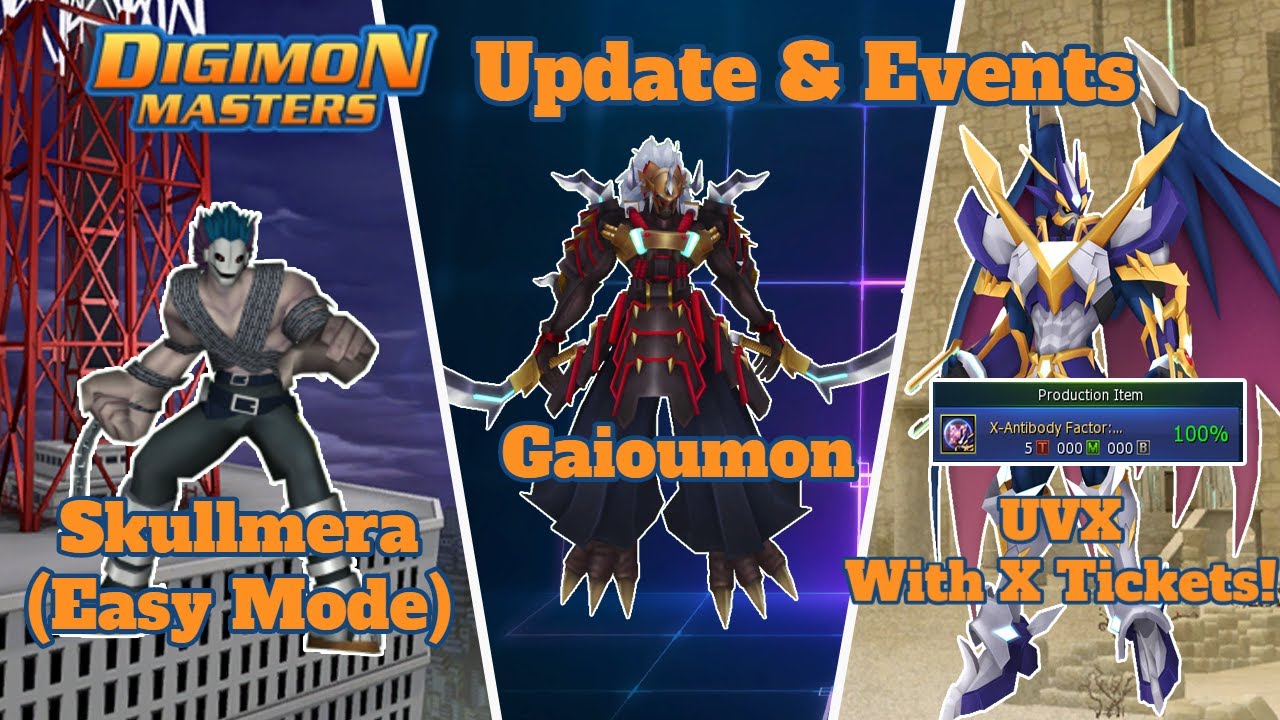 DMO News : Gammamon & Hiro - Ogudomon Rebalance & More - Digimon Masters  Online KDMO Event 
