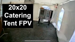 20x20 Catering Tent - First Person POV